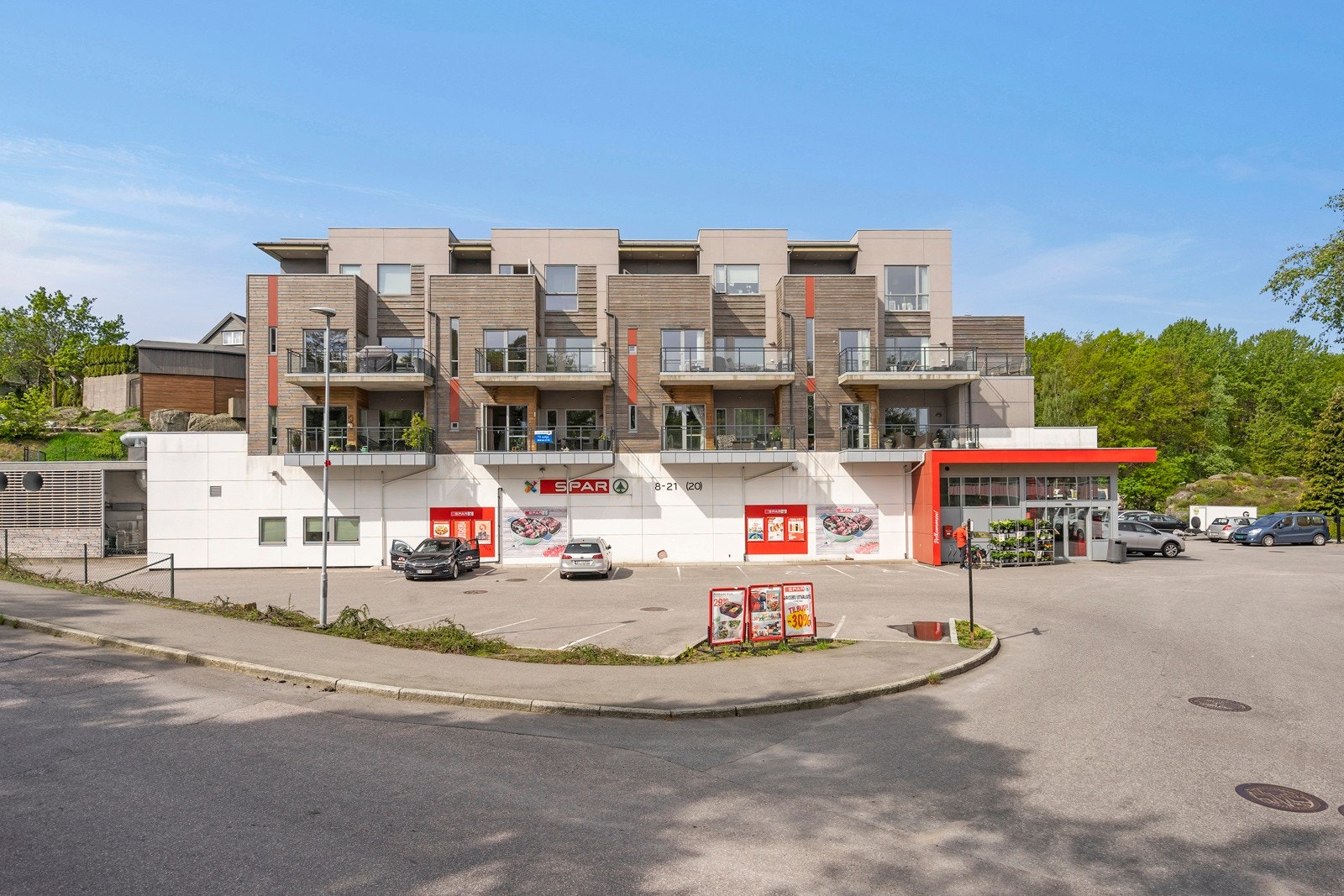 Her er det tøffelavstand til dagligvare Galleribilde