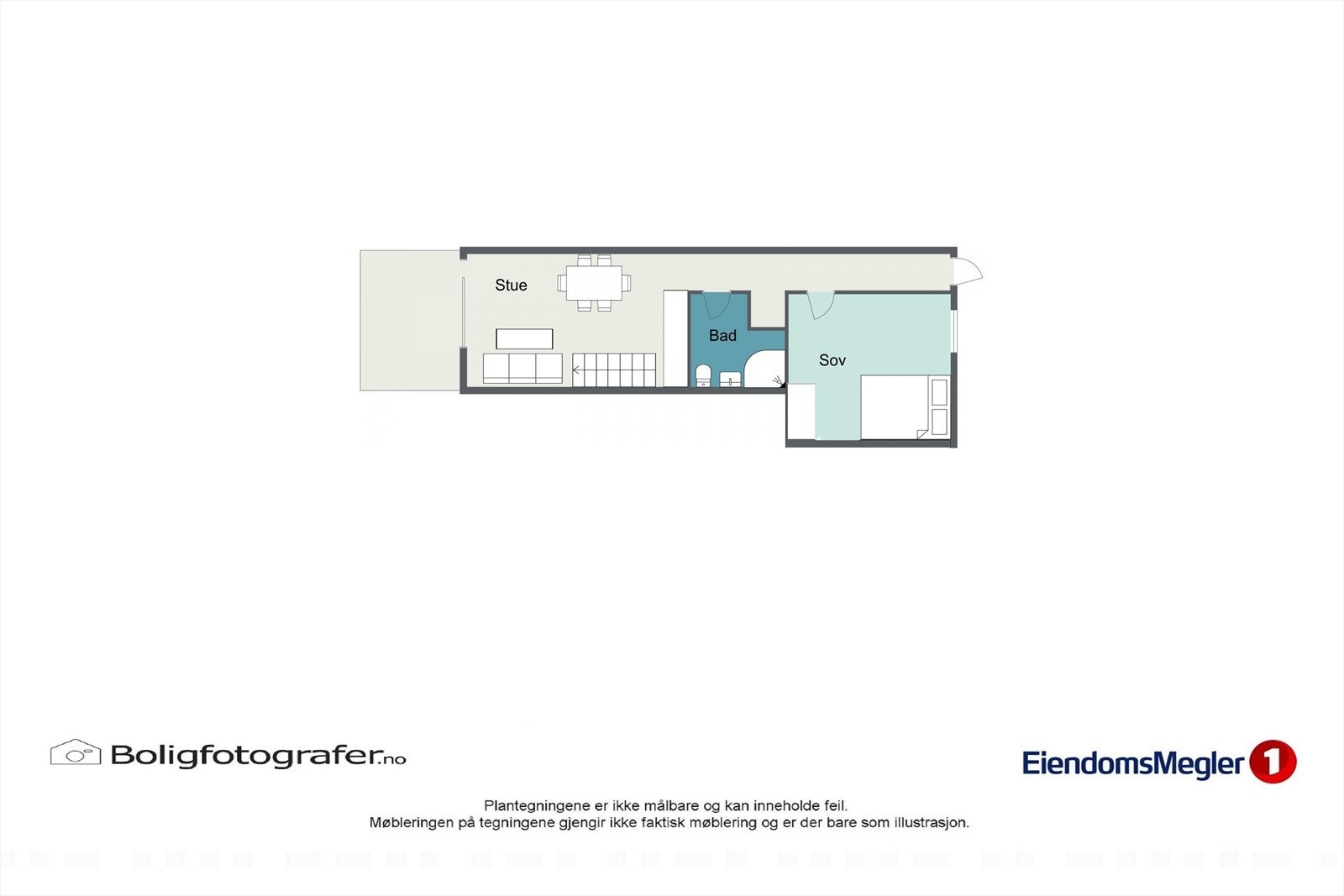 Planløsning 1. etasje. Galleribilde