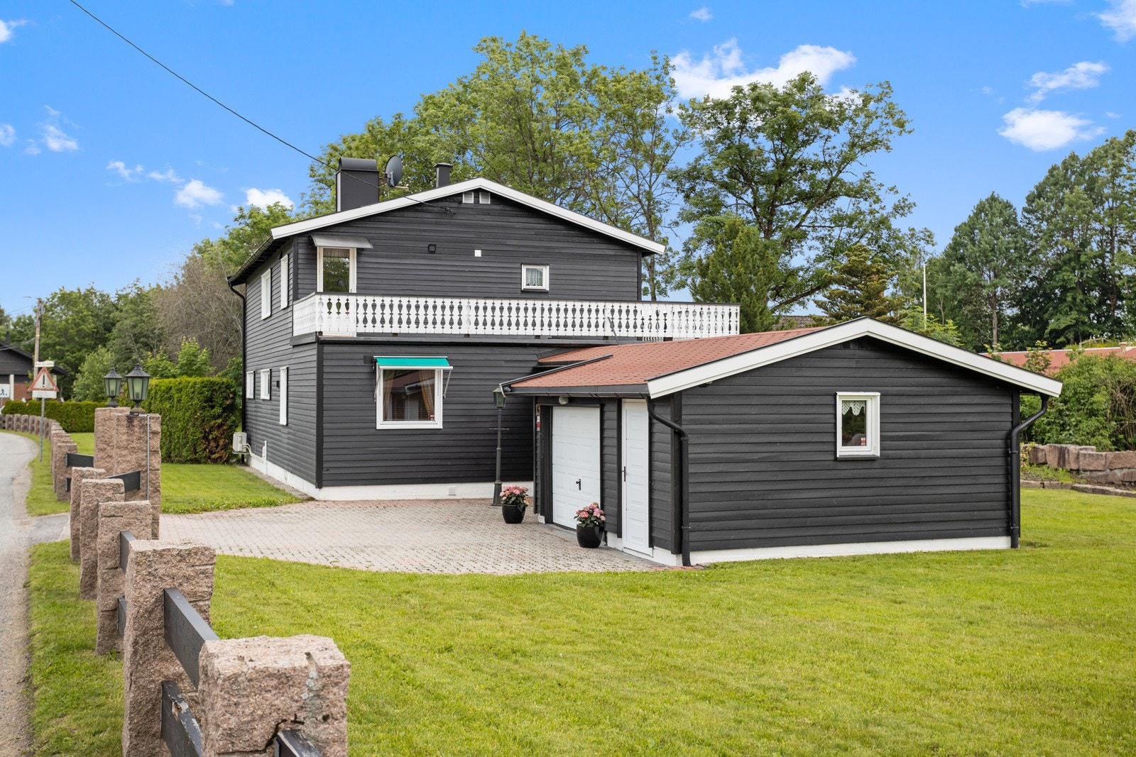 Fasade - Nordvest. Galleribilde