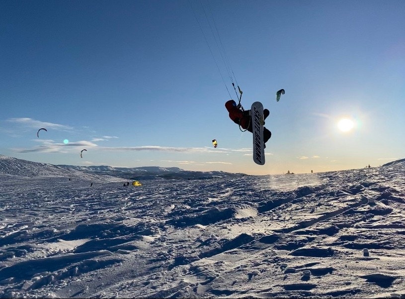 Fine forhold til kiting Galleribilde