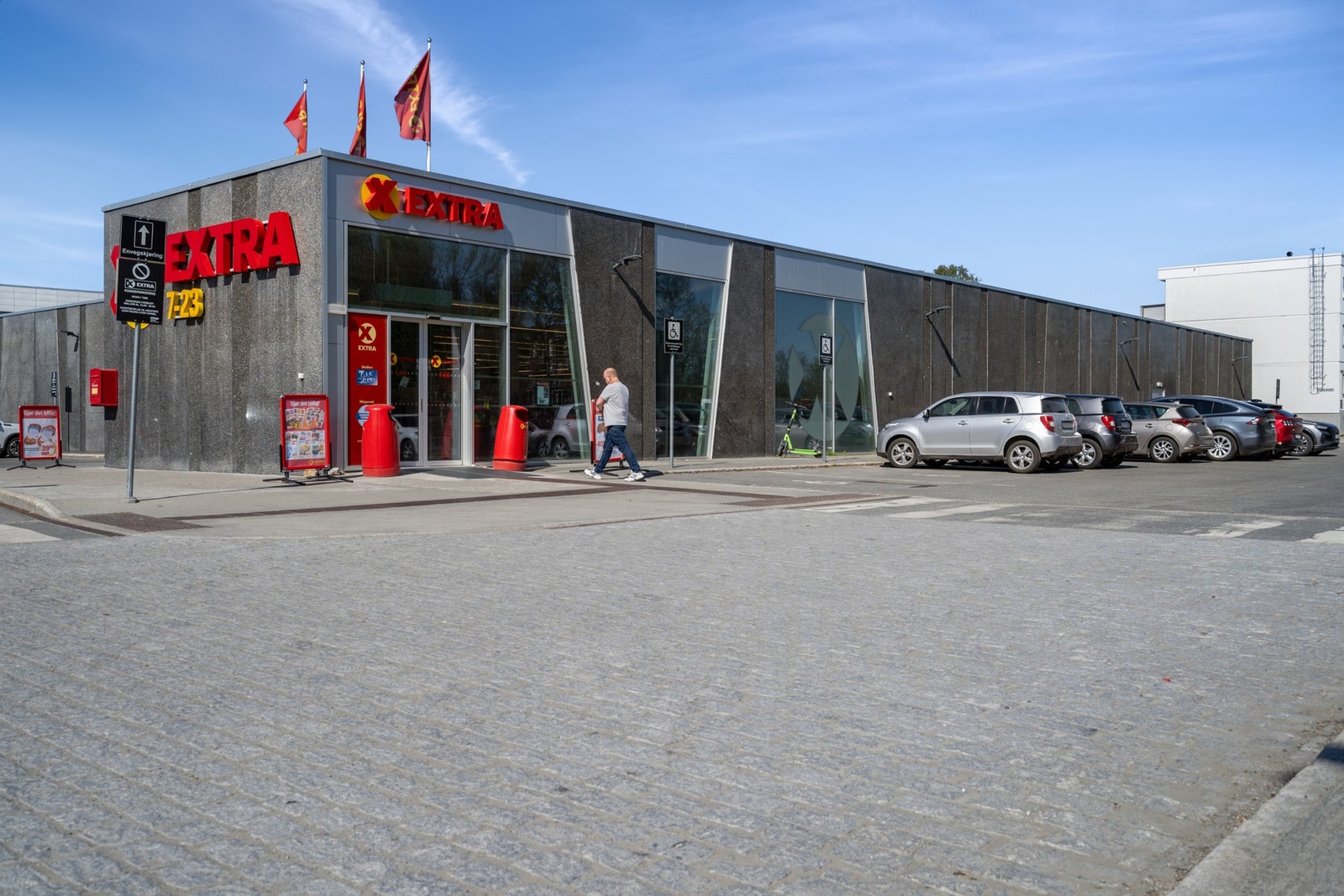 Et par minutters gange så har du dagligvarebutikk! Galleribilde