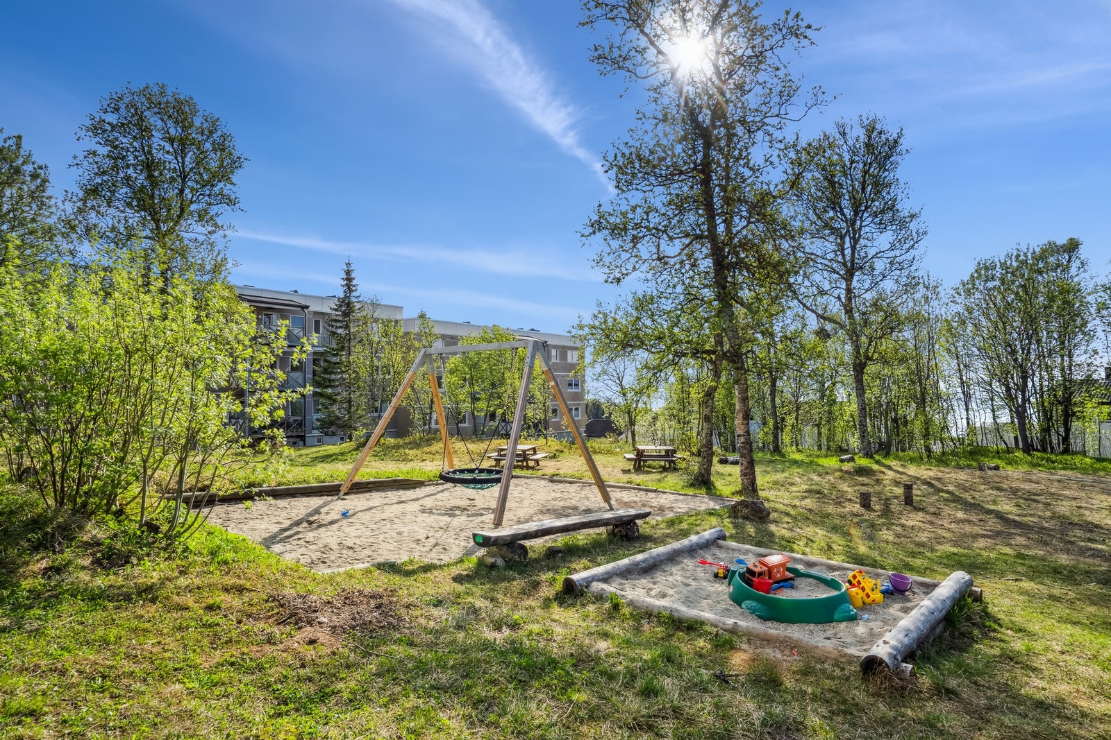 Felles lekeplass for området Galleribilde