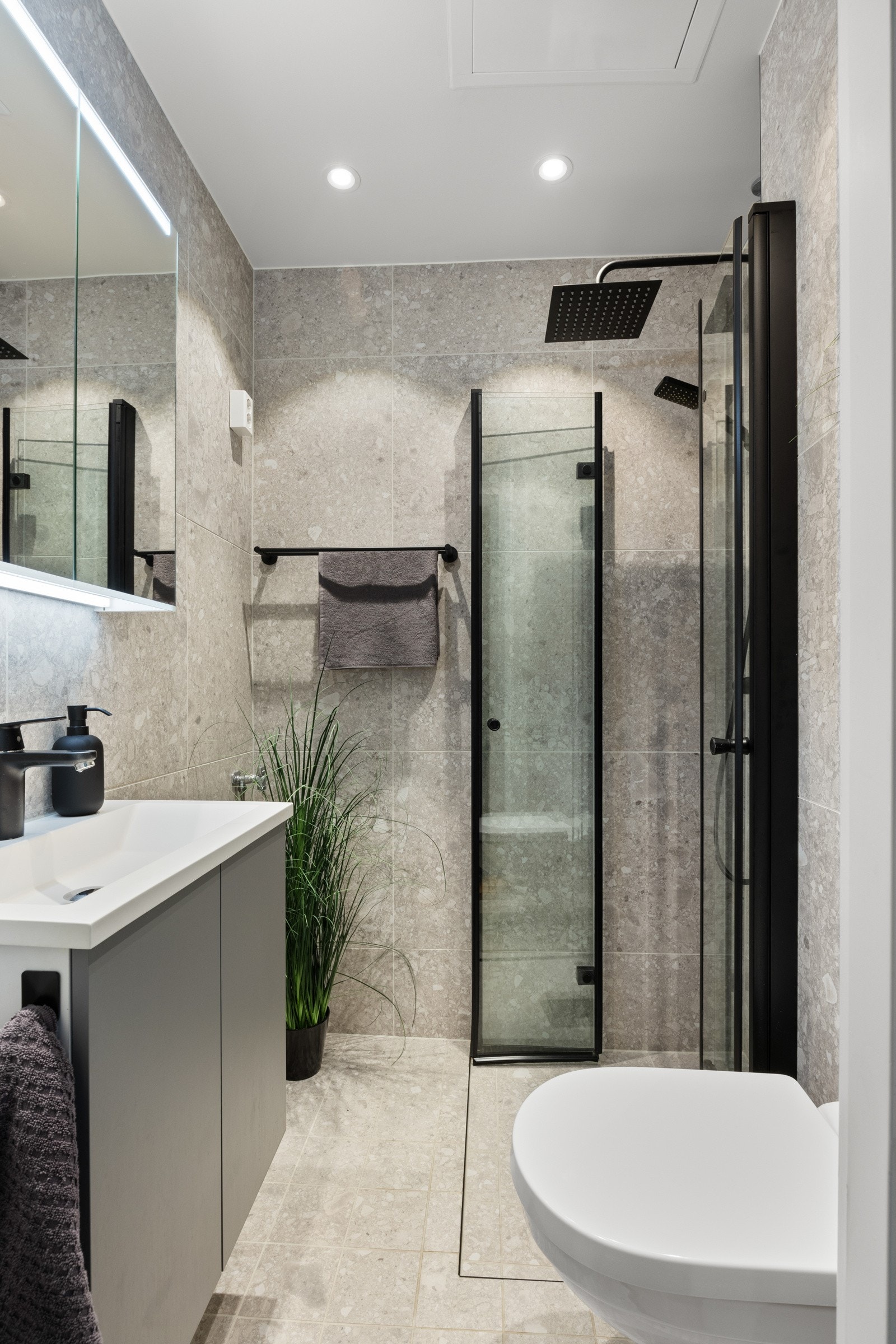 Badet ble pusset opp i regi av borettslaget. Galleribilde