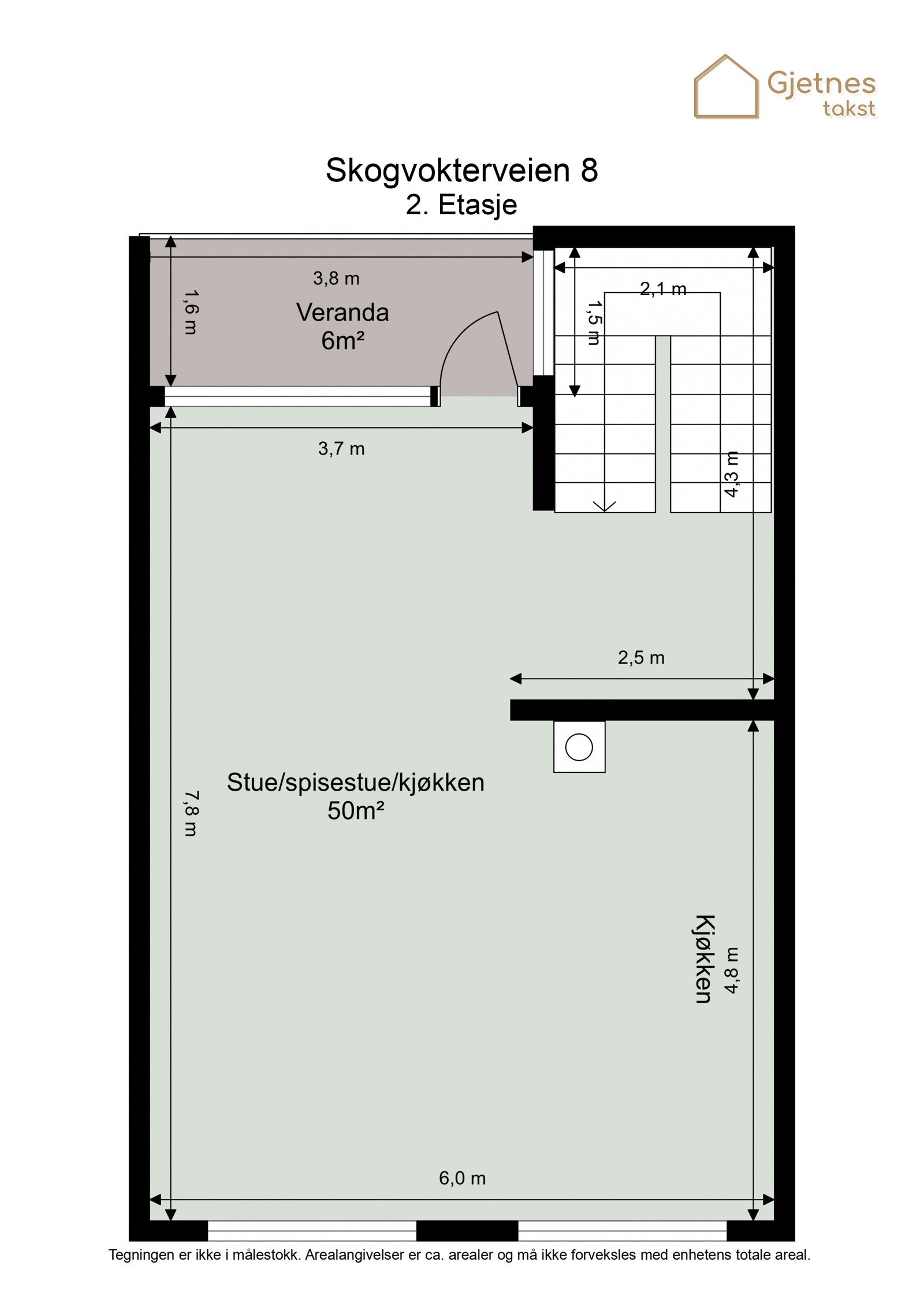 Plantegning 2.etasje. Galleribilde