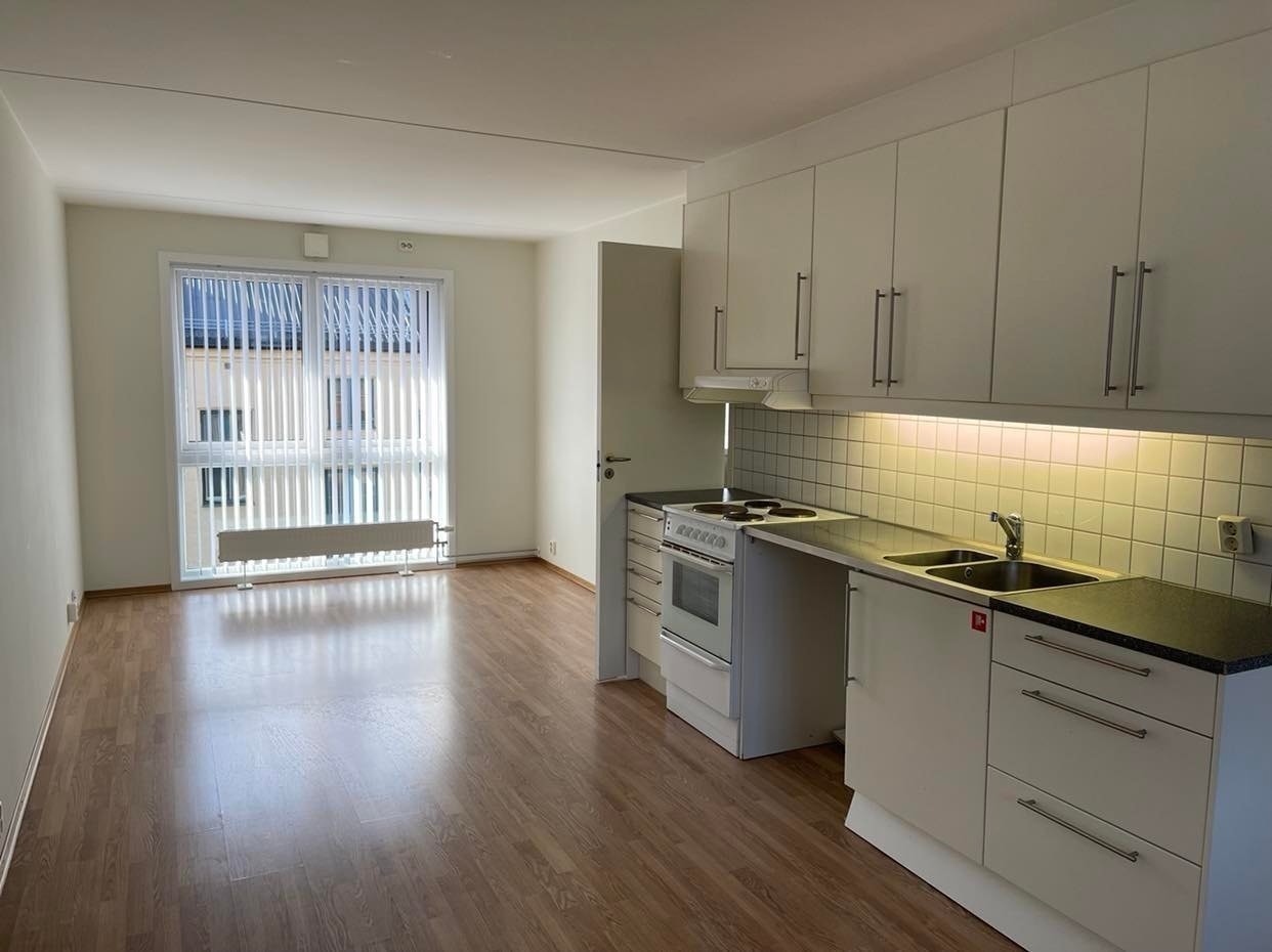 Stue og kjøkken. Galleribilde