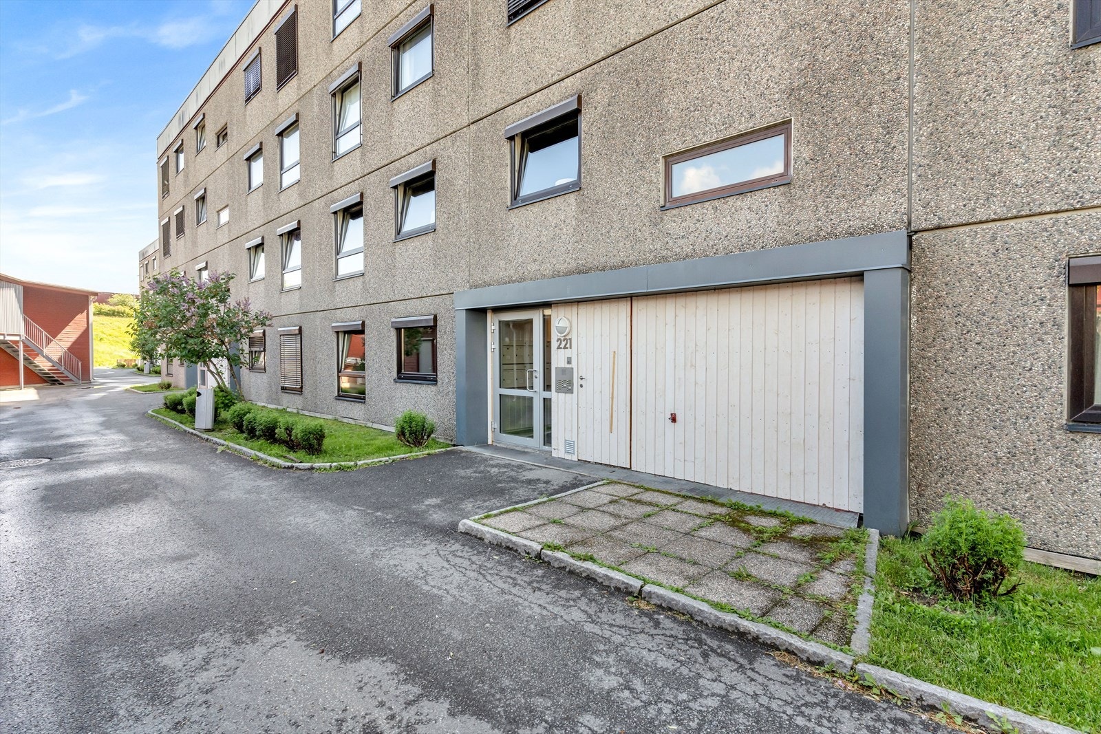 Inngangsparti Galleribilde