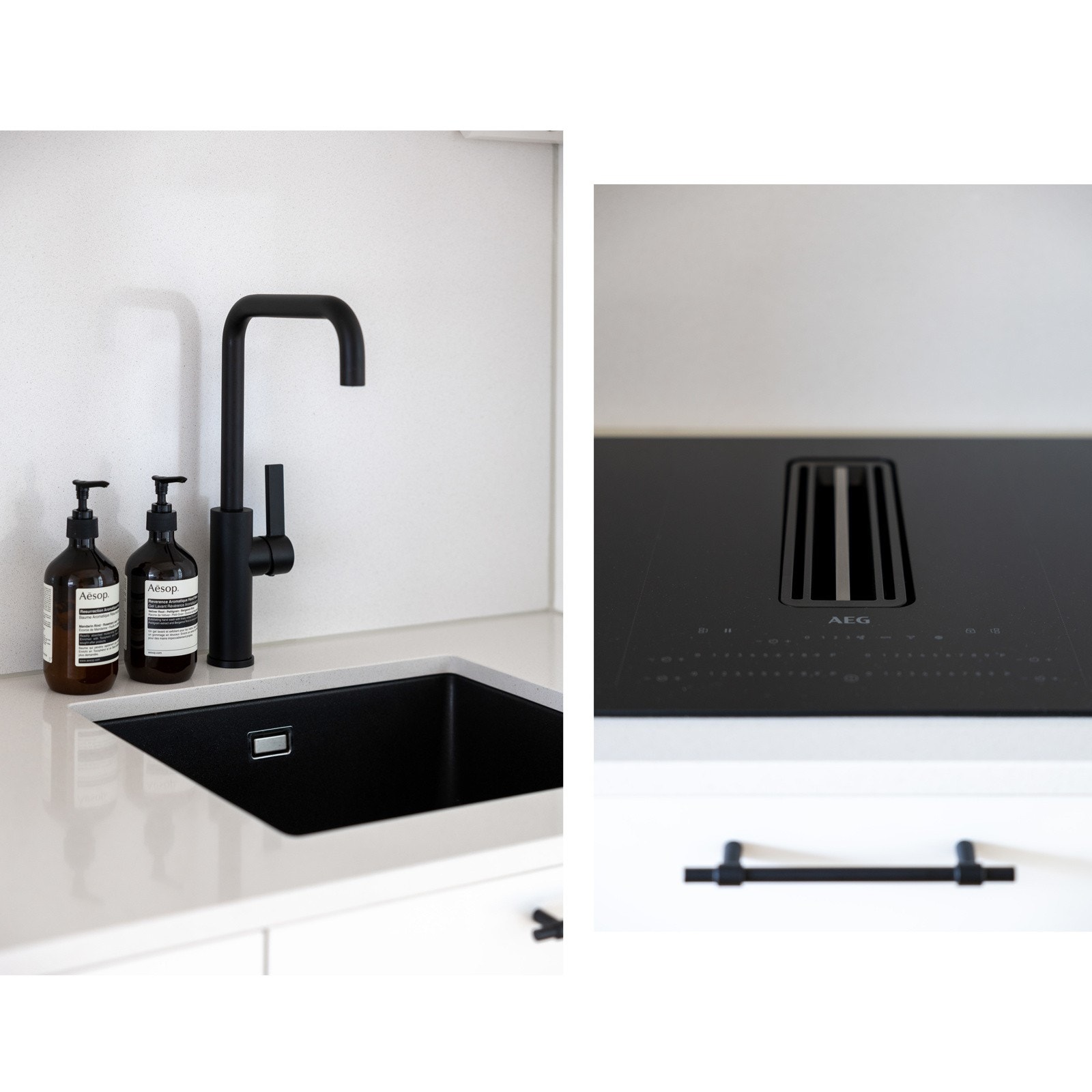 Moderne kjøkkeninnredning fra 2022, levert av Drømmekjøkkenet. Galleribilde