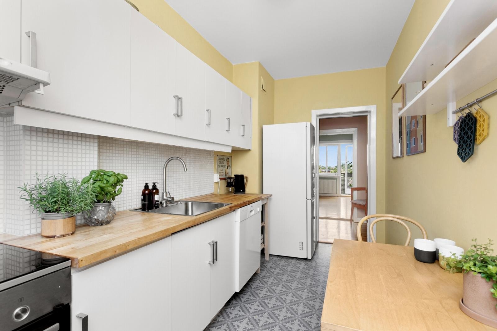 Kom på visning for å planlegge hvordan du skal innrede din nye bolig. Galleribilde