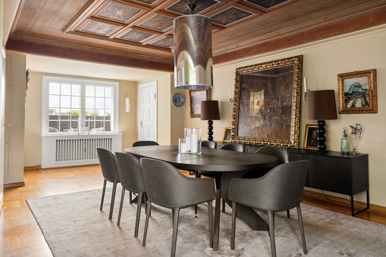 Her kan venner og familie samles til et hyggelig måltid. Galleribilde