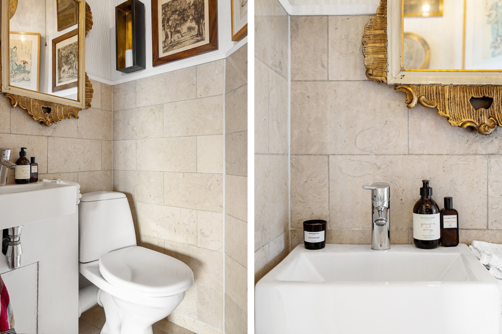 I tillegg til to bad, har boligen to toalettrom. Det ene toalettrommet er tilliggende badet ved hovedsoverommet. Galleribilde