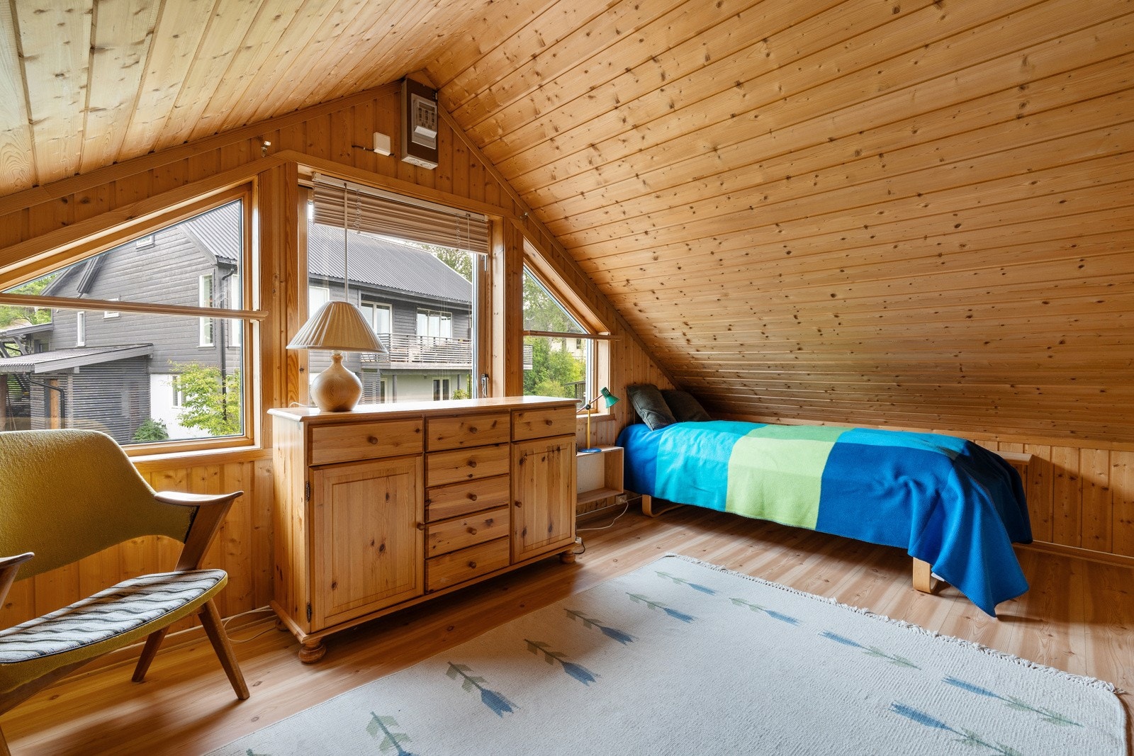 Loftstuen er perfekt for ungdommen i huset. Galleribilde