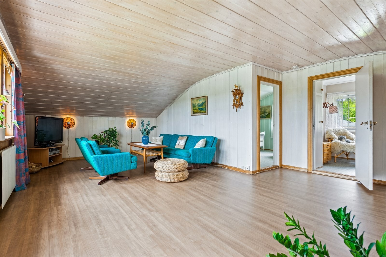 Boligen har store og gode rom. Galleribilde