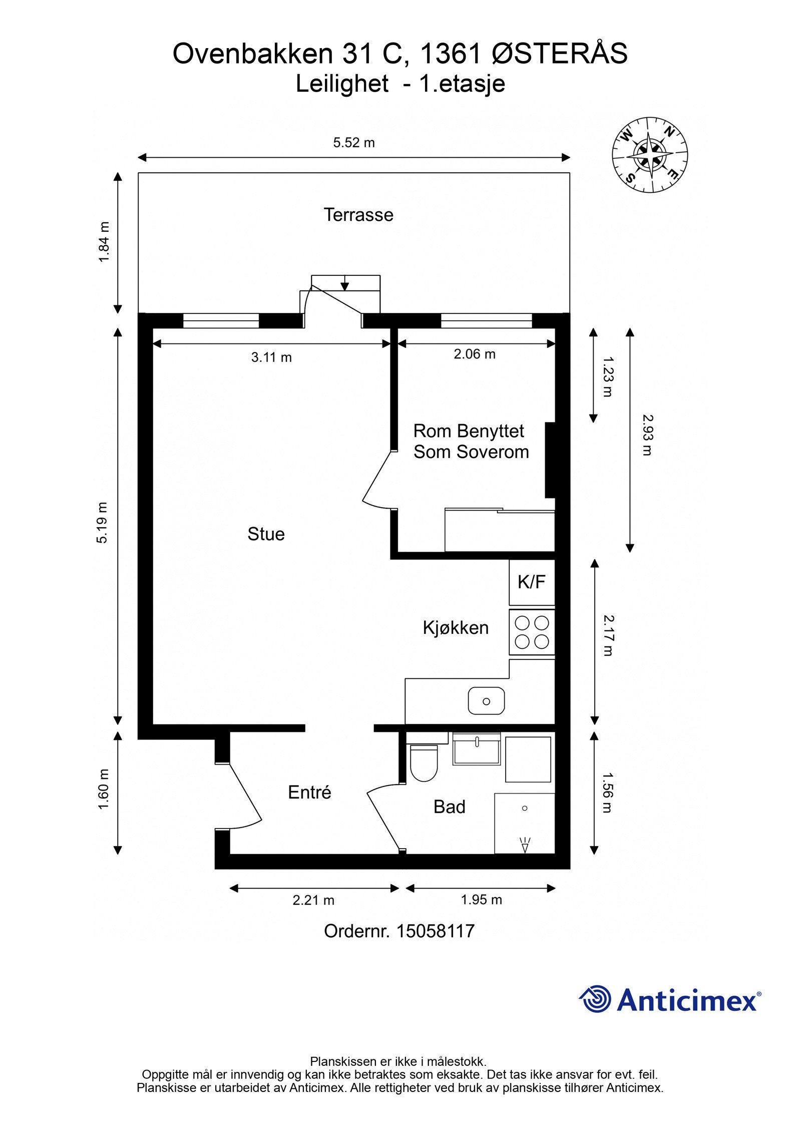Planskisse Galleribilde