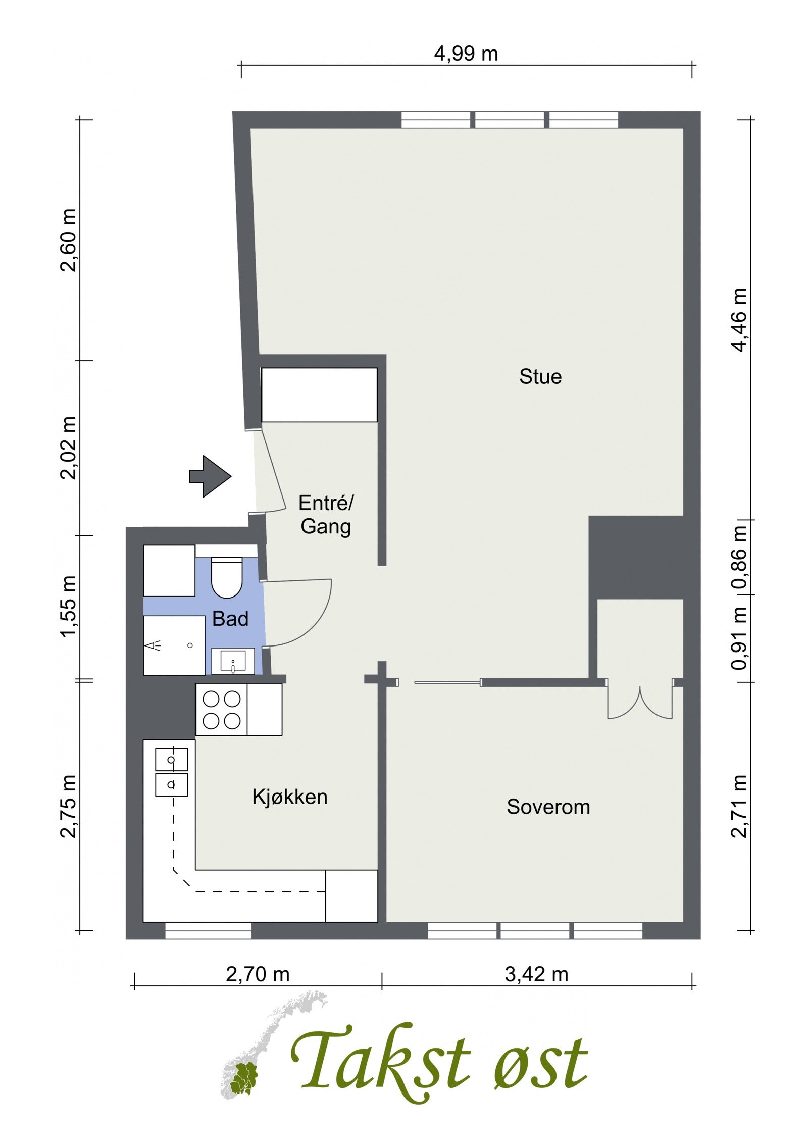 Dagens planløsning. Galleribilde