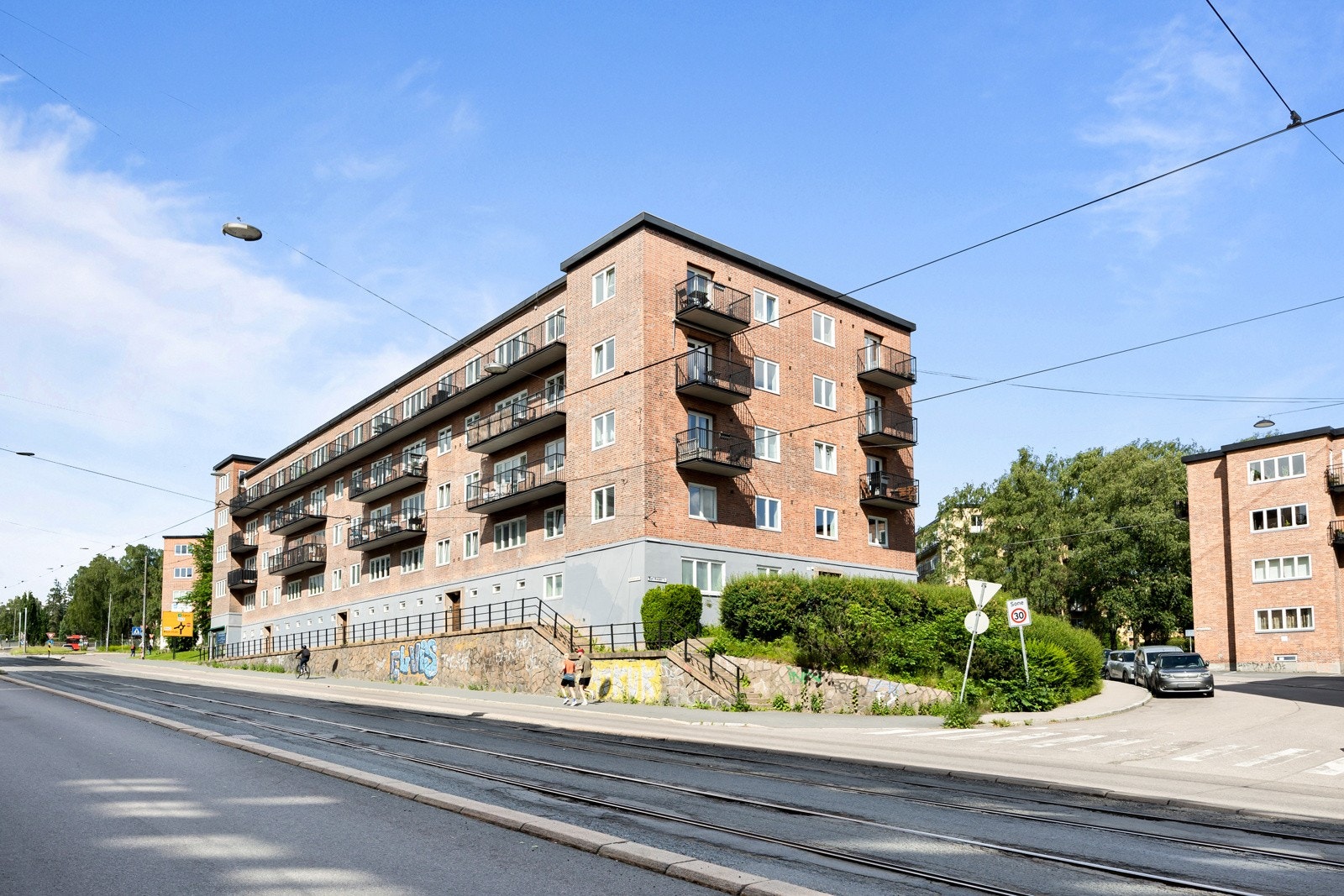 Fasade Trondheimsveien 165. Galleribilde