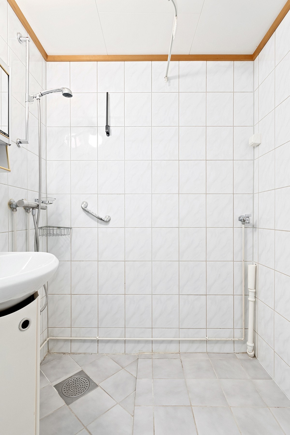 Badet har også opplegg til vaskemaskin. Galleribilde
