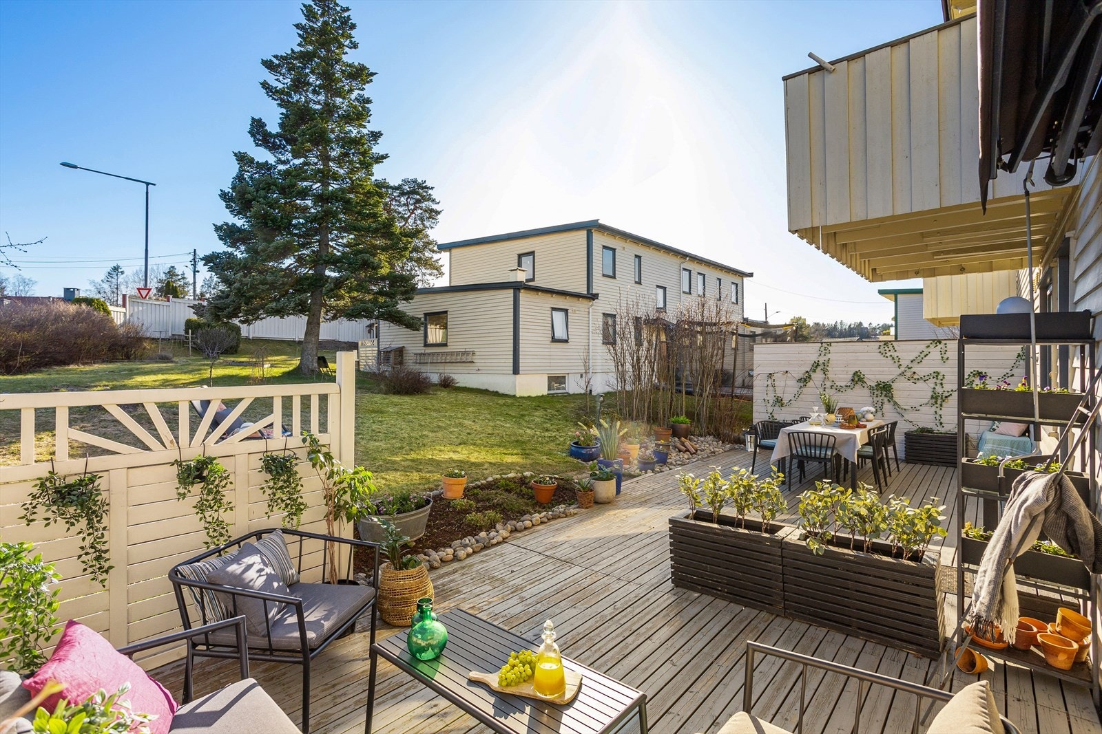 Meget gode solforhold med sol fra tidlig morgen til ca. 21.15. Galleribilde