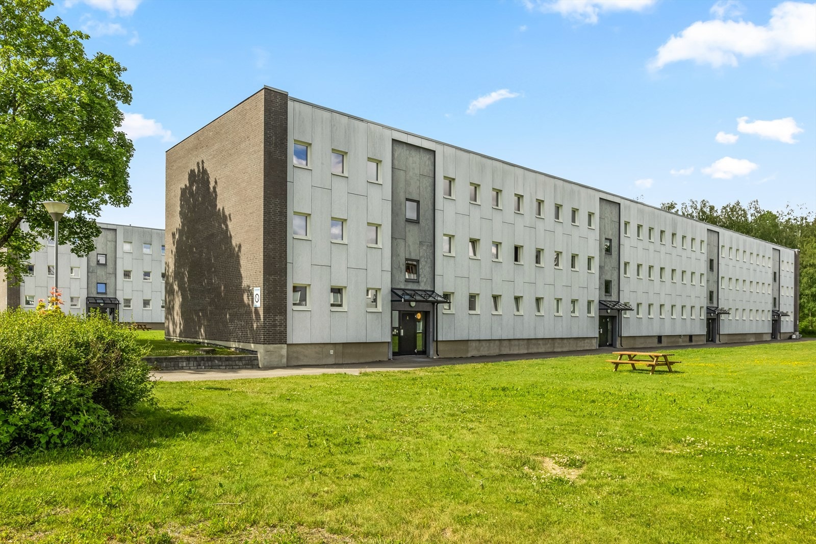 Byggets fasade. Galleribilde