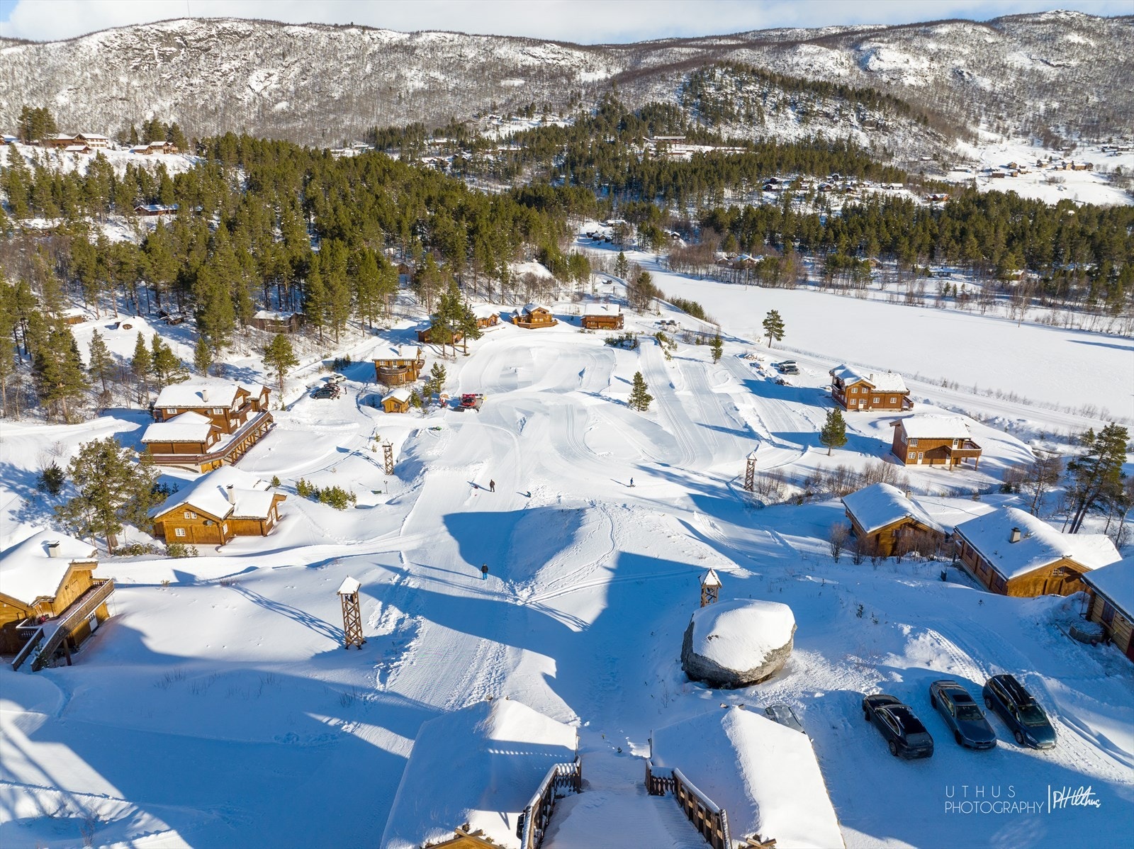 Skibyen Galleribilde