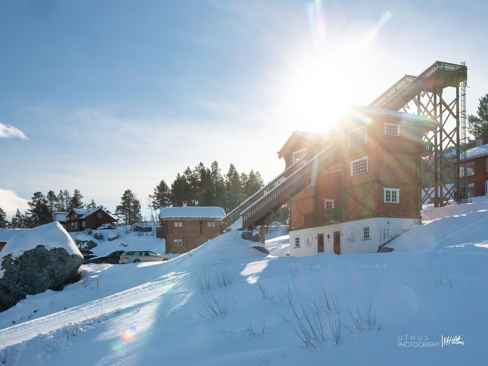 Skibyen Galleribilde