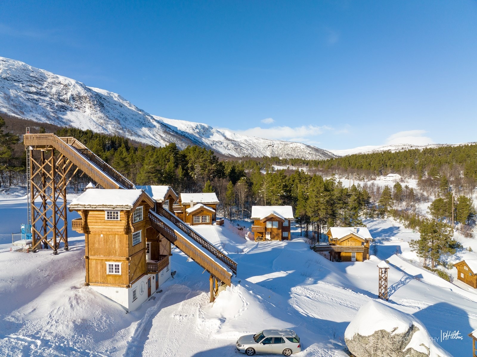 Skibyen Galleribilde