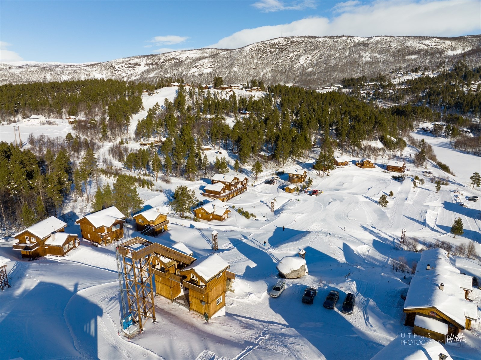 Skibyen Galleribilde