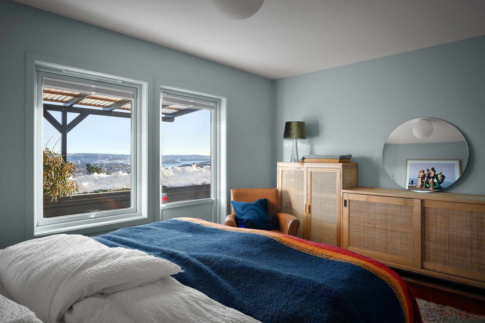 Utgang fra soverom 2 til terrassen. Galleribilde