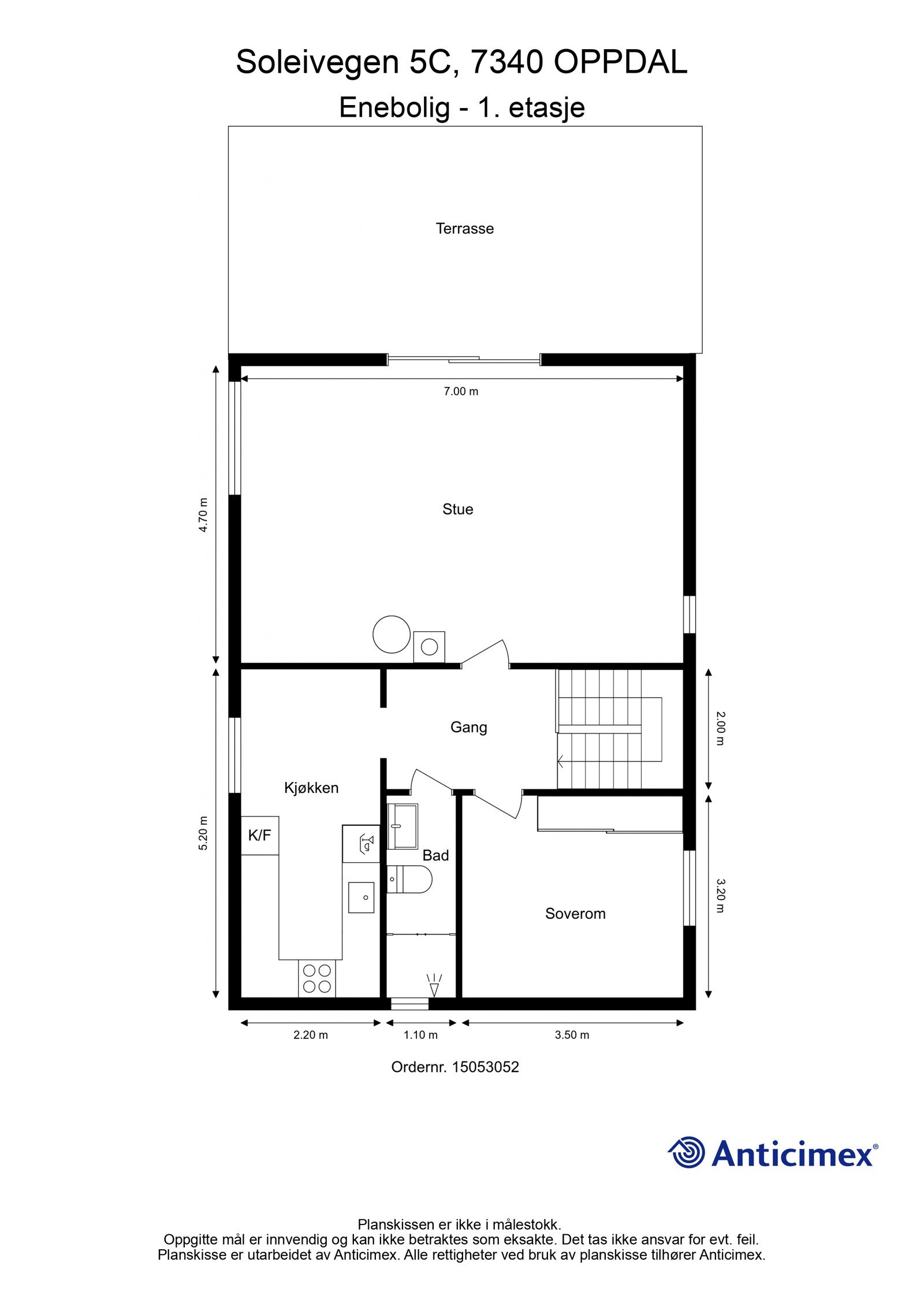 Planskisse. Galleribilde