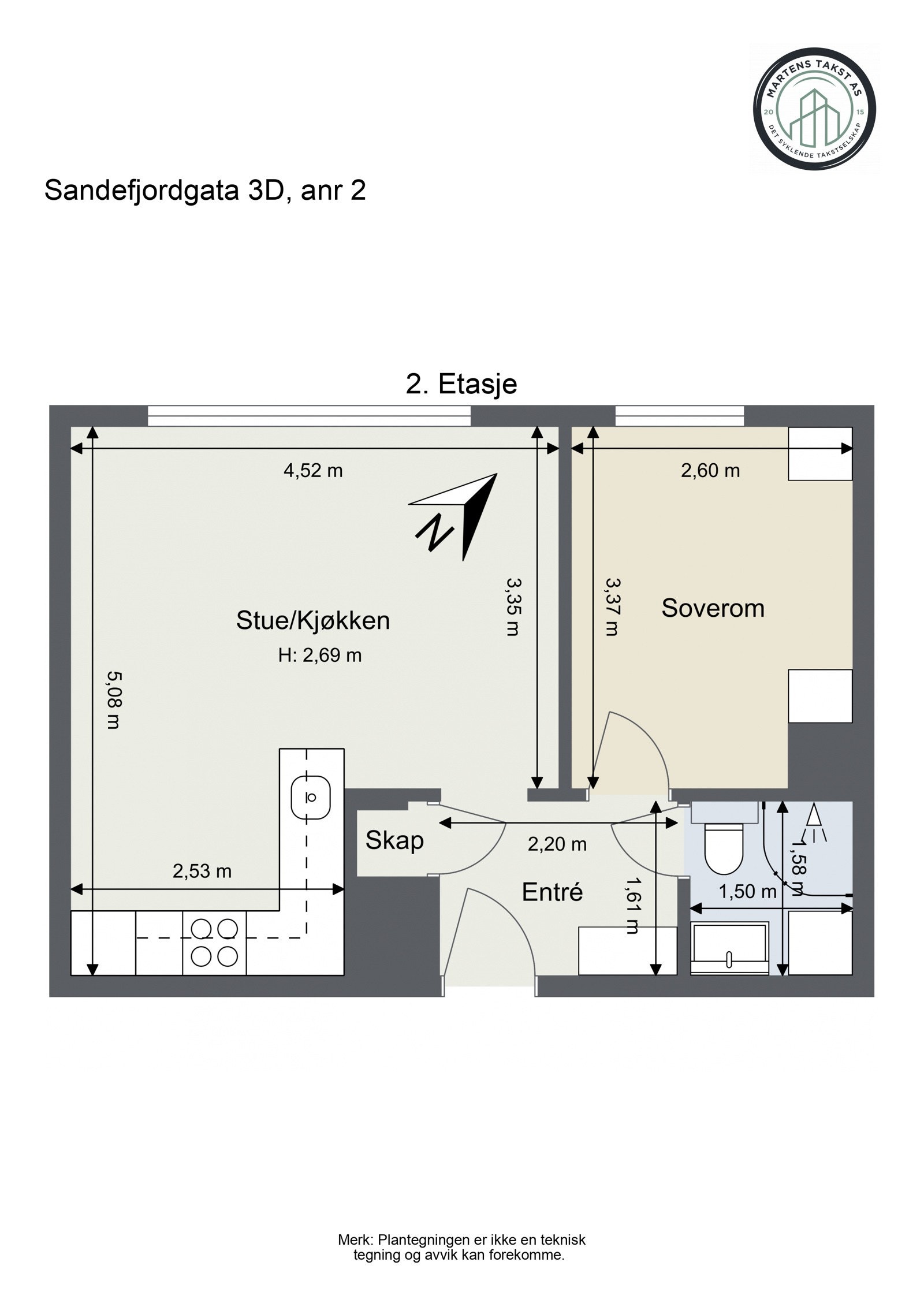 - Plantegning - Galleribilde