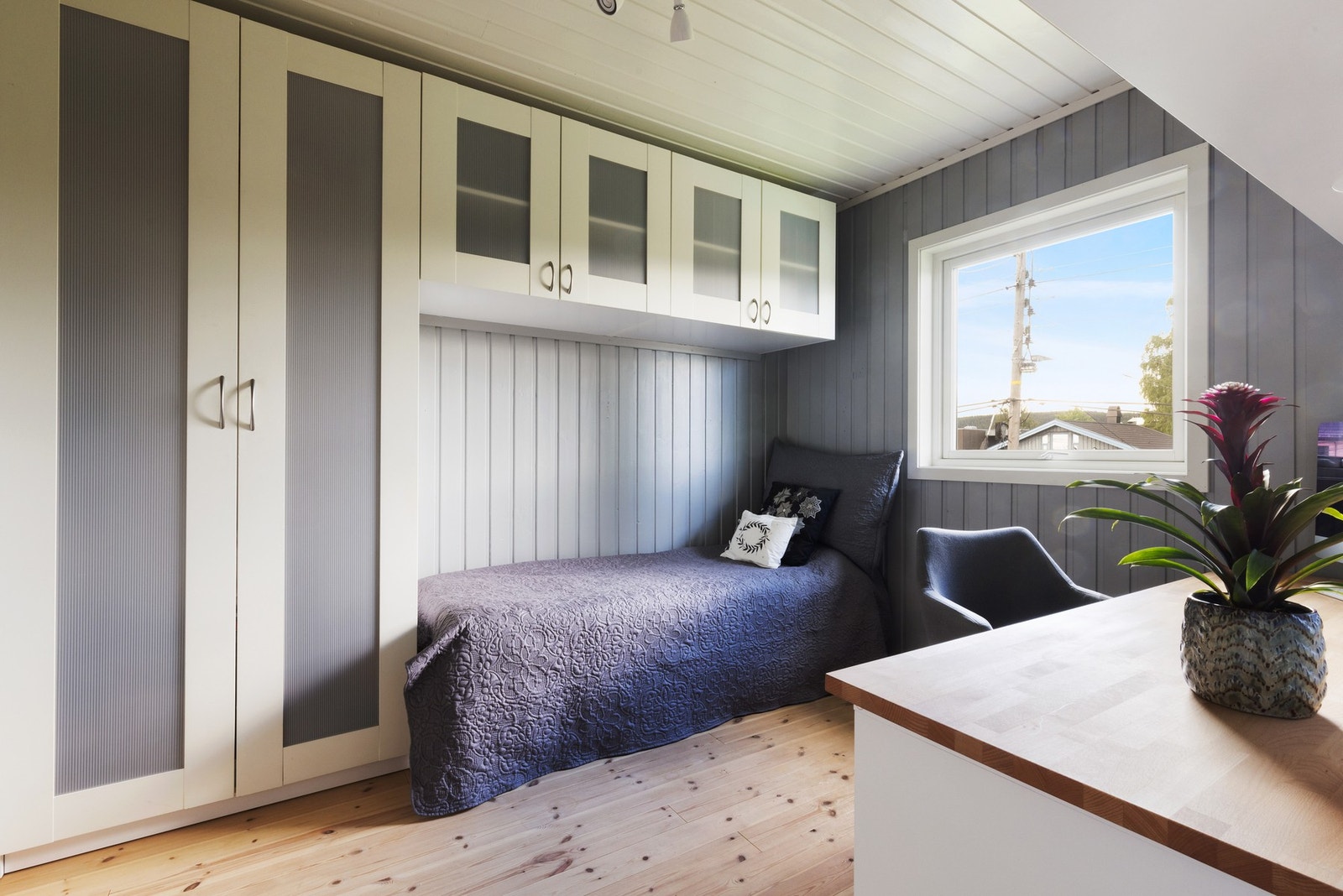 Rommene er perfekte til barnerom, gjesterom og/eller kontor - alt etter ønske og behov. Galleribilde