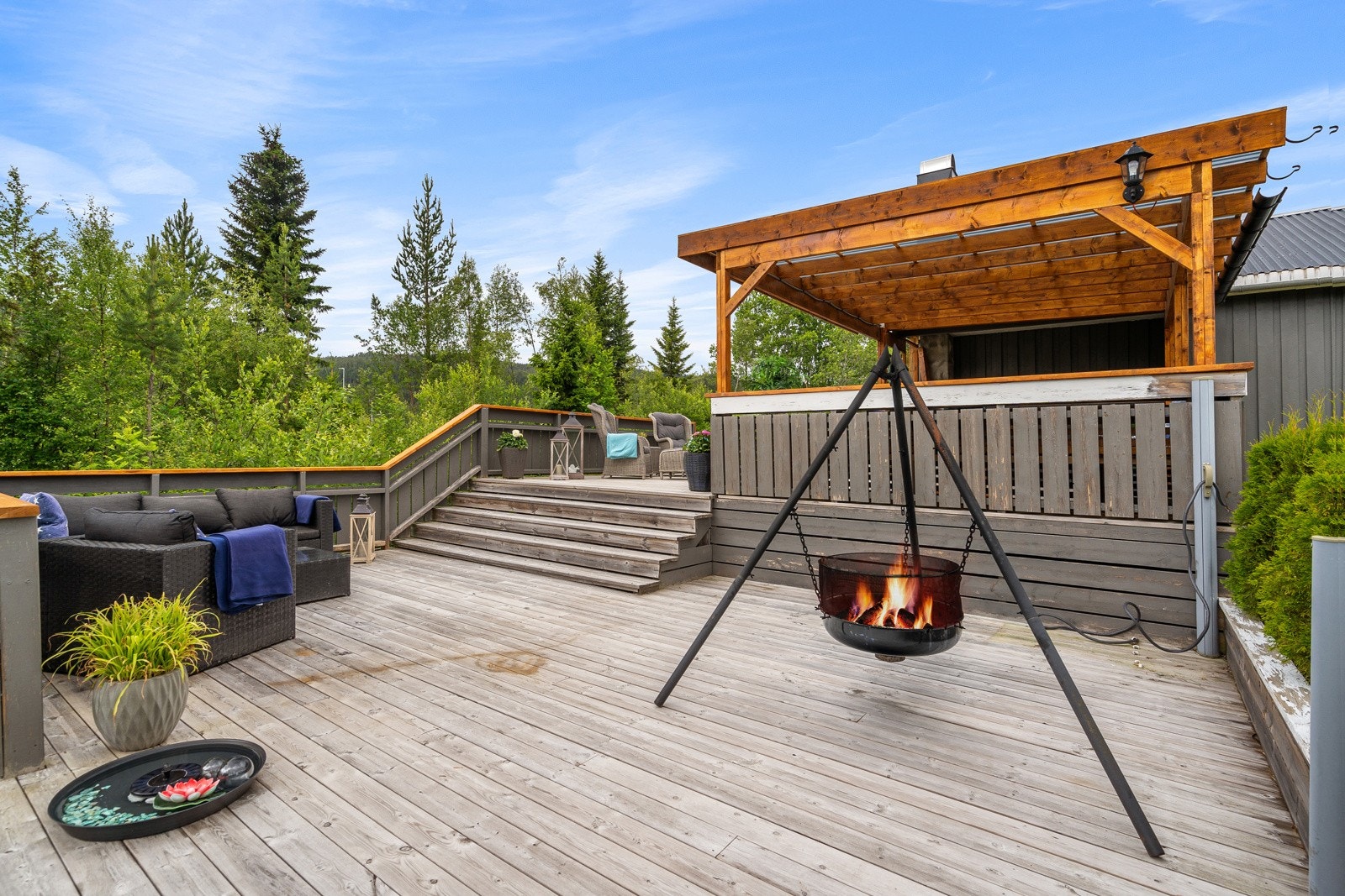 Her kan man nyte fine sommerkvelder! Galleribilde