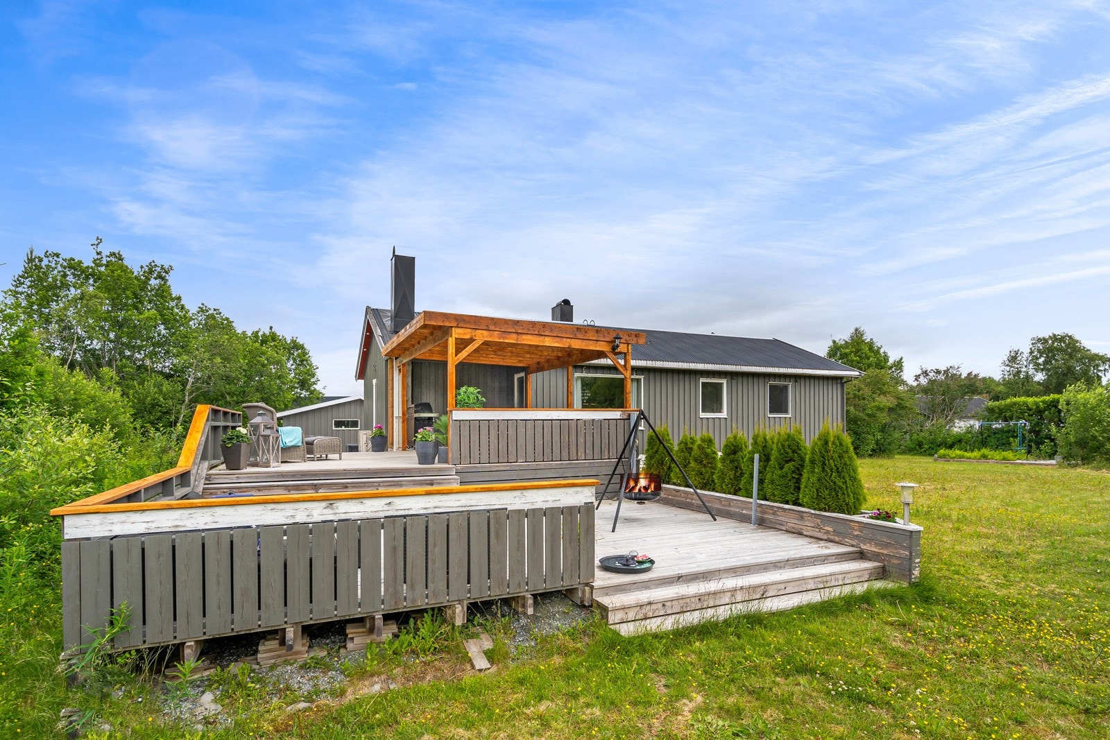 Området er rolig og barnevennlig. Galleribilde