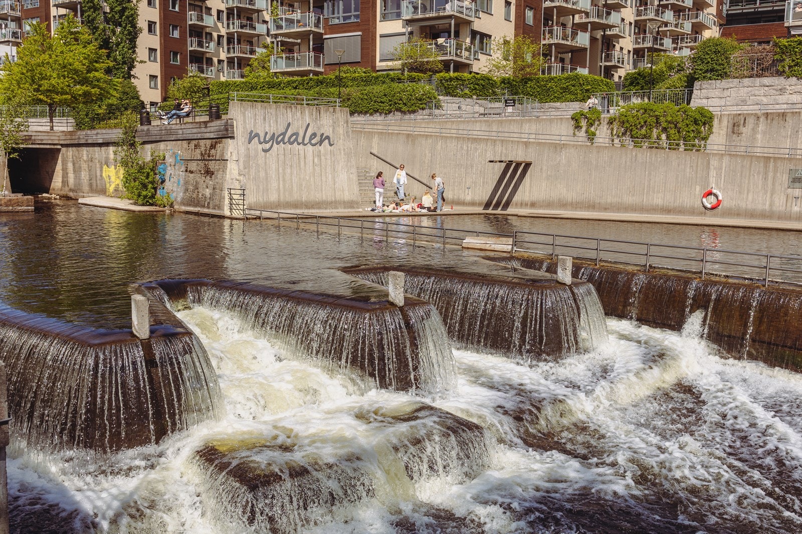 Nydalen Badeplass. Galleribilde