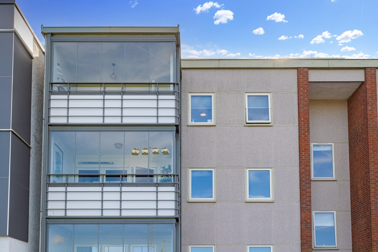 Stor deilig glassveranda. Galleribilde