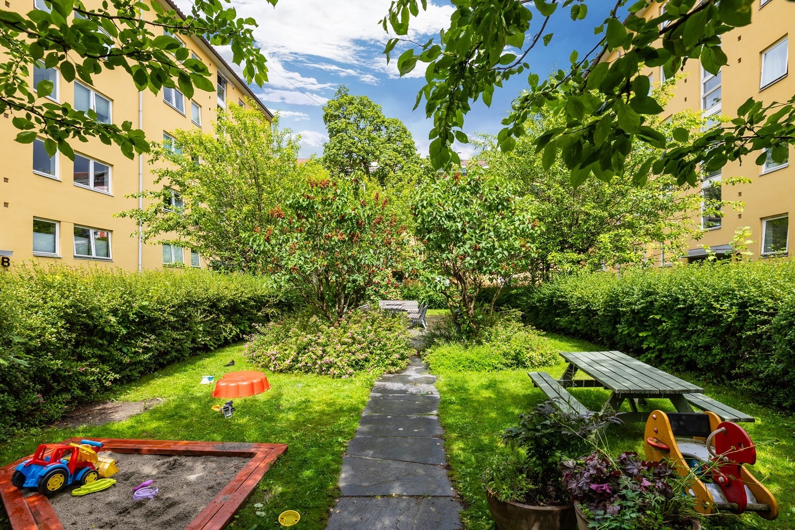 Fine uteområder Galleribilde