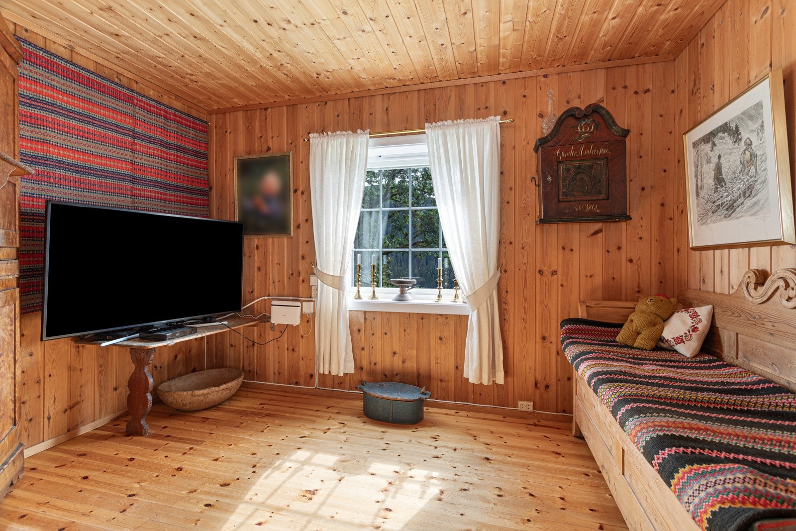 TV-stue, perfekt å trekke seg tilbake til etter en lang dag. Galleribilde