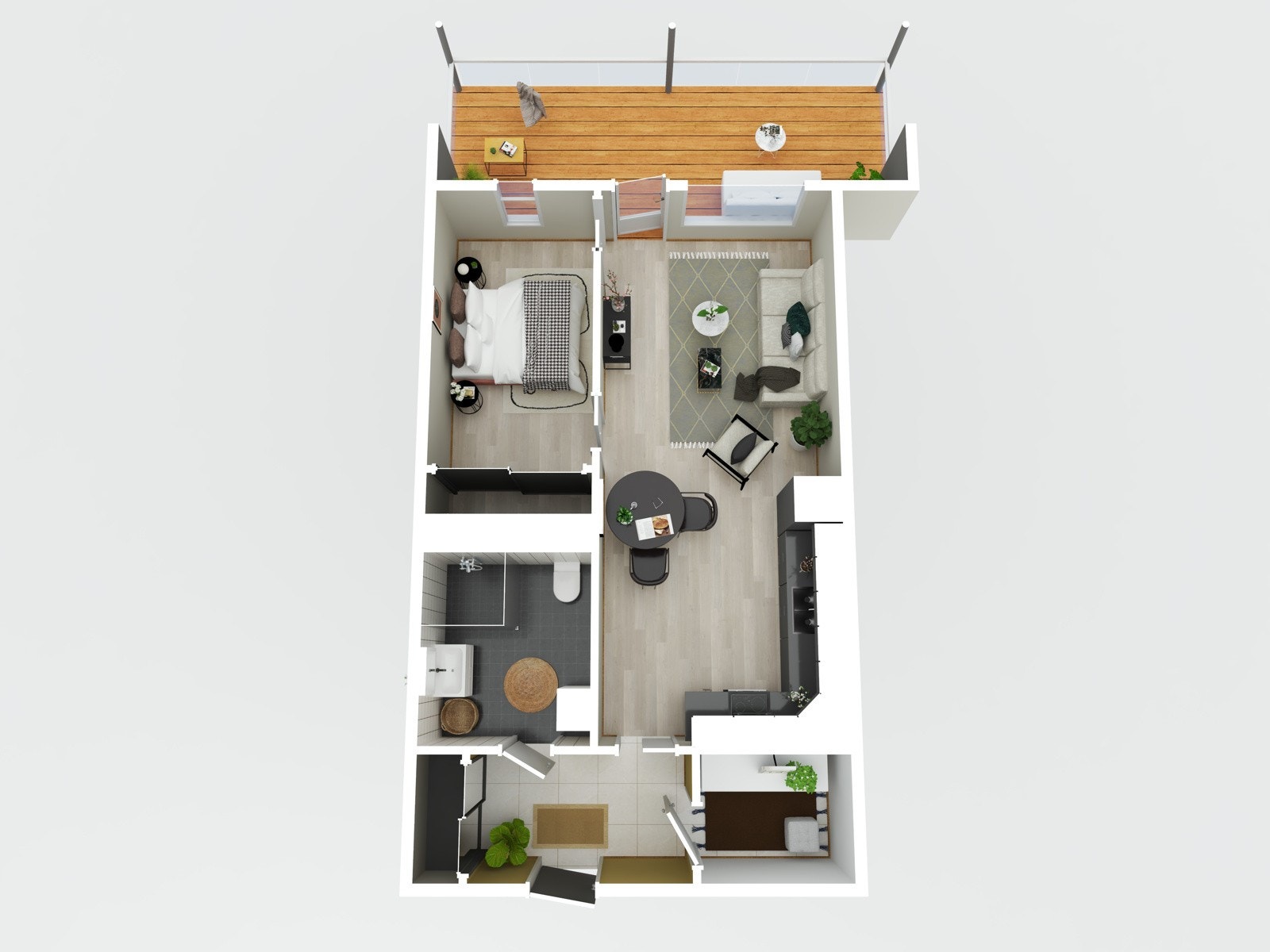 Planskisse Galleribilde