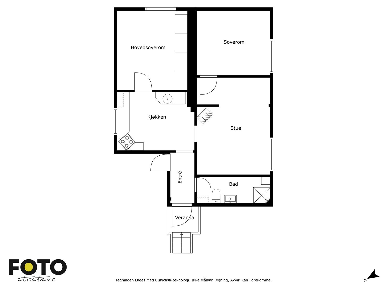 Plantegning. Galleribilde