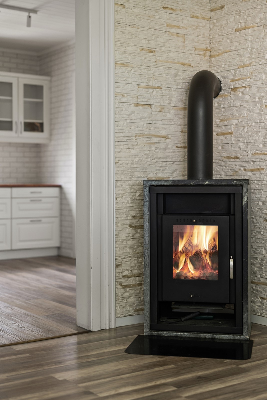 Peisovnen sikrer god og lun oppvarming til boligen. Galleribilde