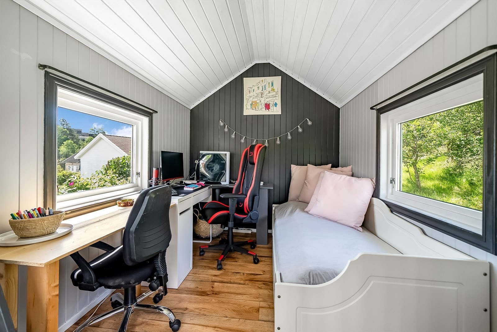 Lekehytta er isolert. Galleribilde