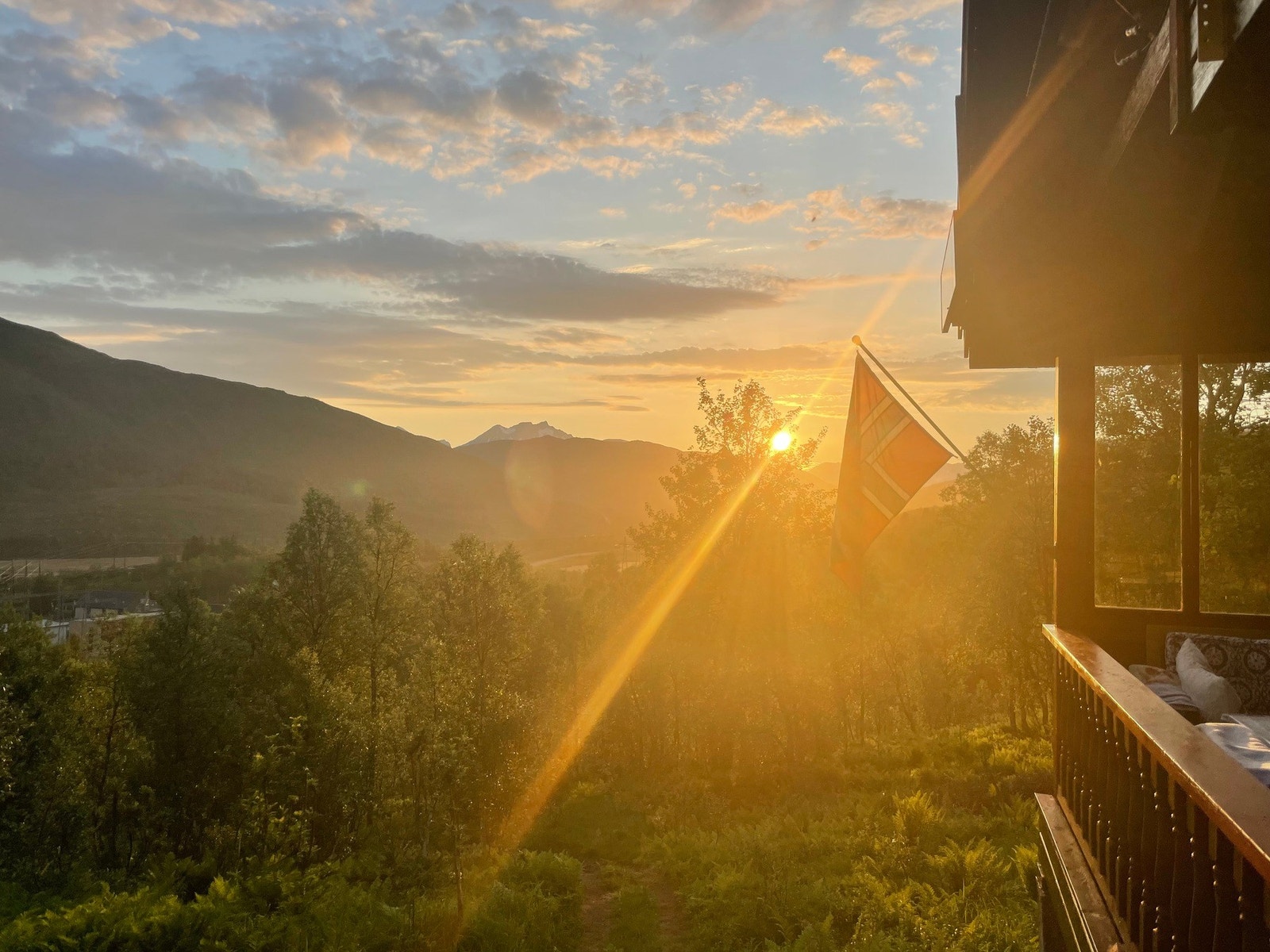 Her har du sol fra morgen til kveld Galleribilde