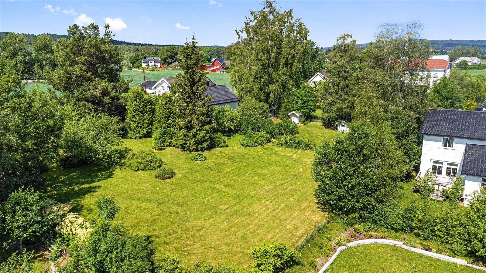 Tomt og fasade. Galleribilde