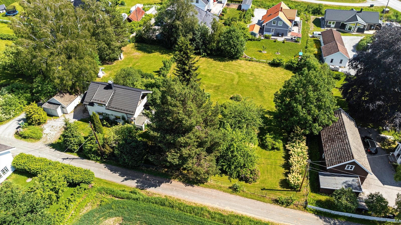 Tomt og fasade. Galleribilde