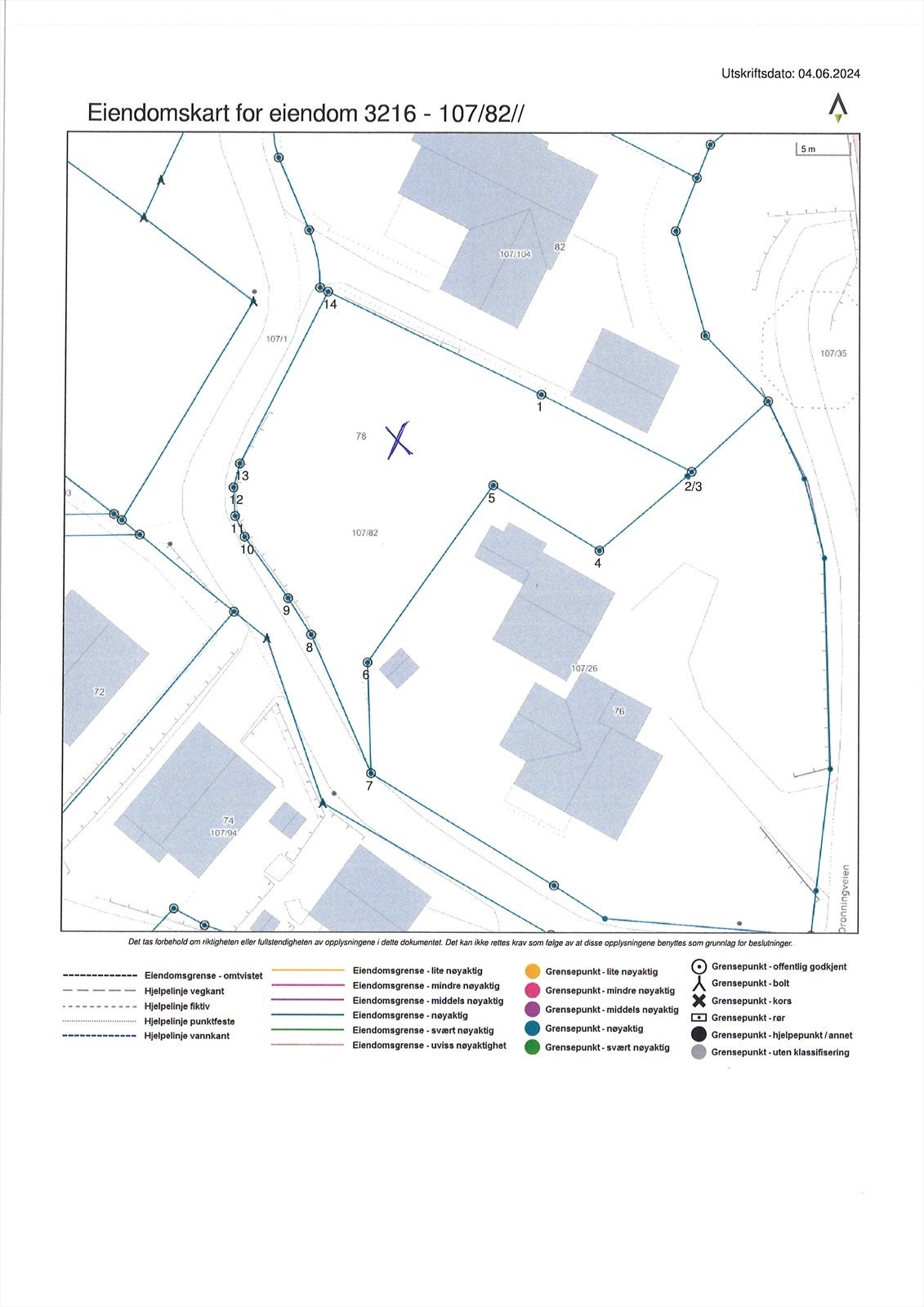 Målebrev Galleribilde