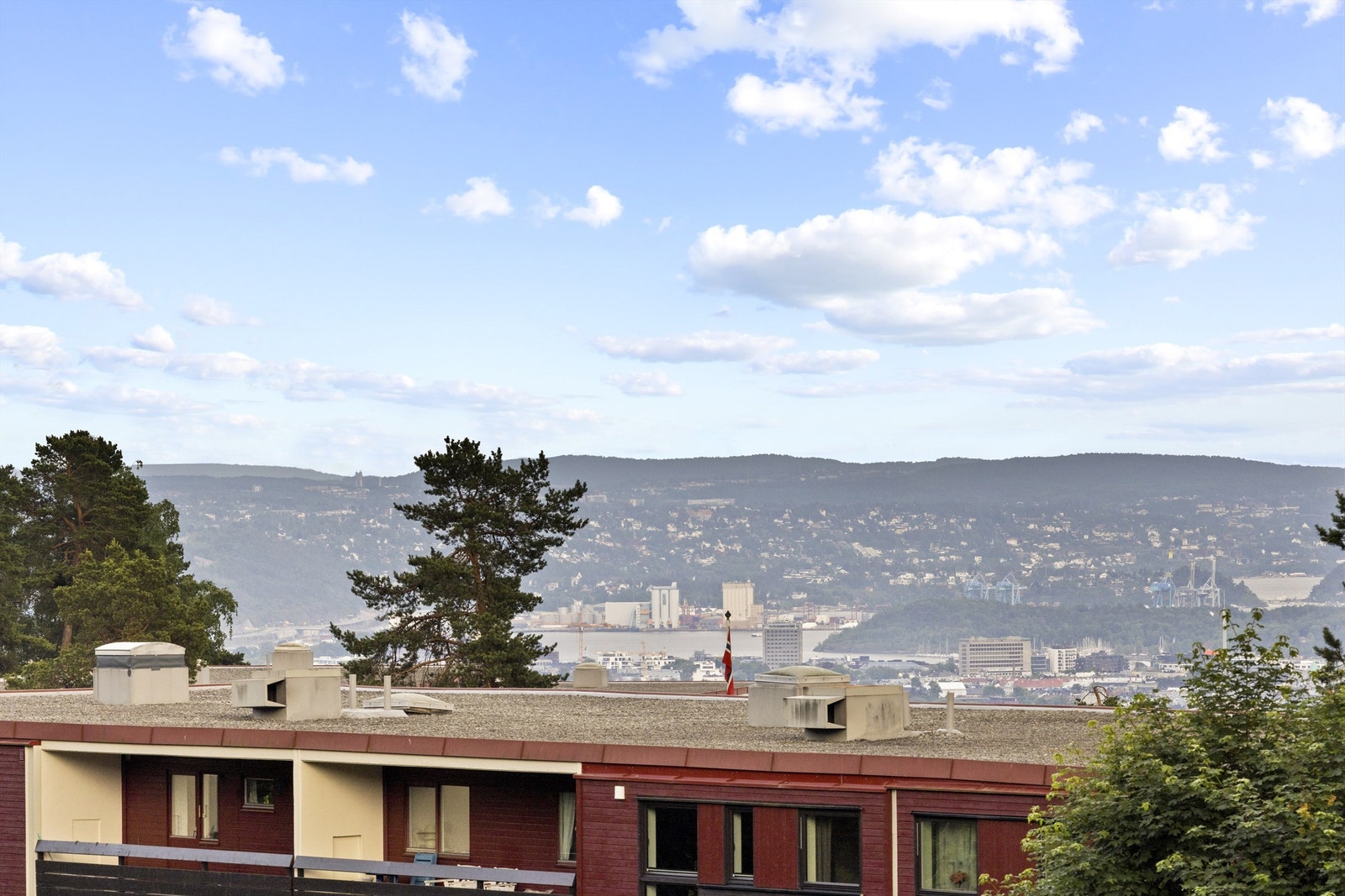 Utsikt mot Oslo og Nesodden Galleribilde