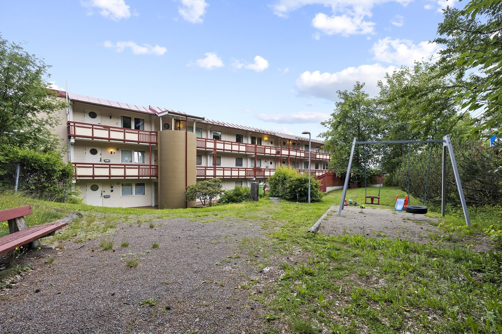 Rolig og hyggelig boligområde i Holmenkollen Galleribilde