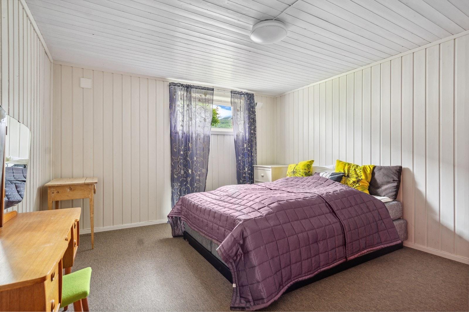 Innredet rom i underetasje. Galleribilde