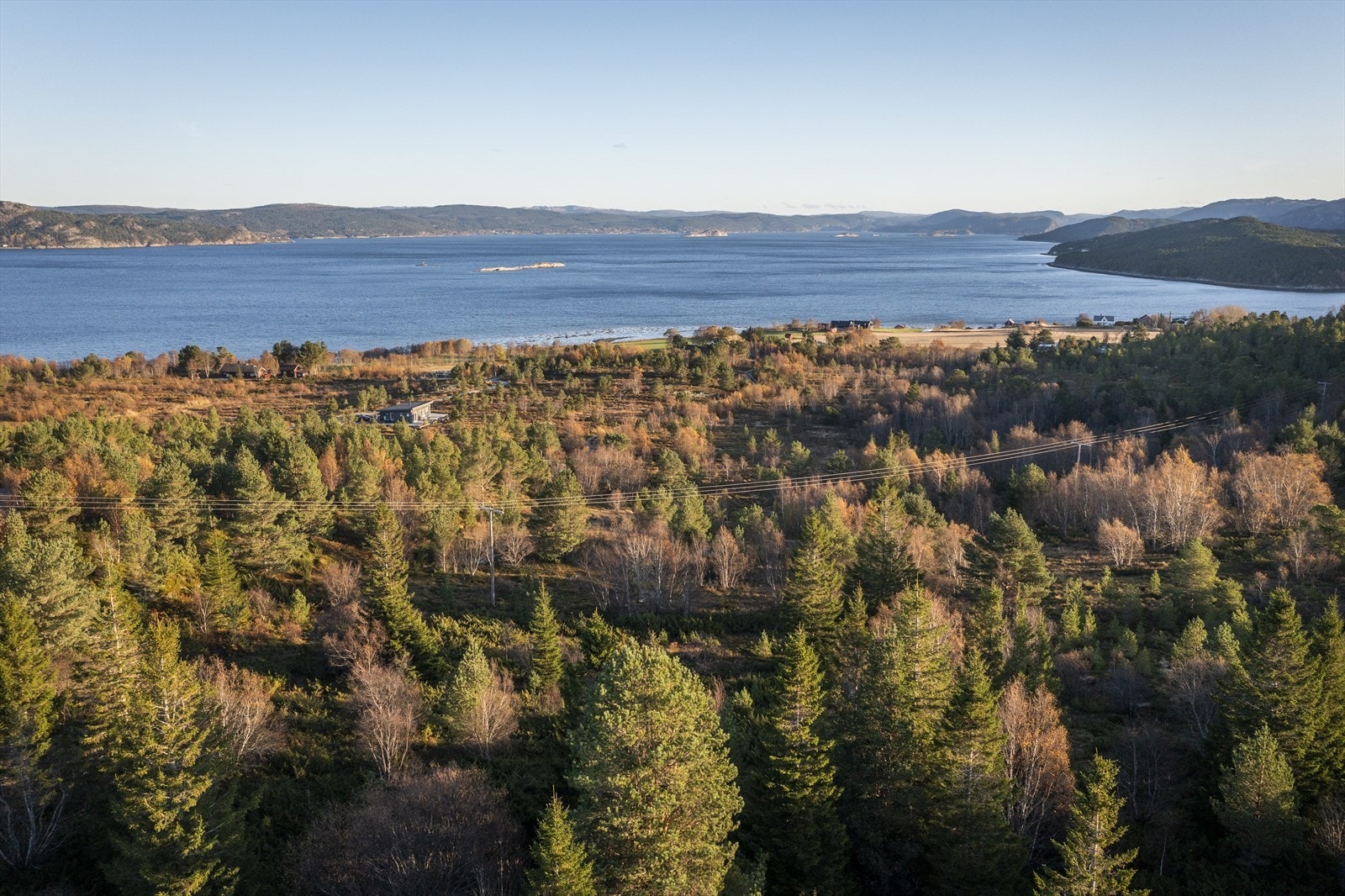 Område kan enkelt nås med blant annet hurtigbåt fra Brekstad. Galleribilde