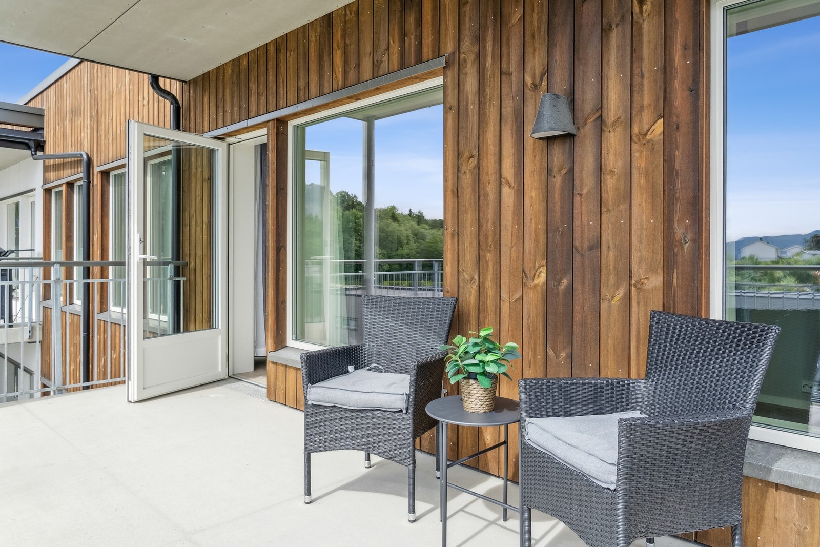 Her har du fantastisk utsikt og gode solforhold. Galleribilde