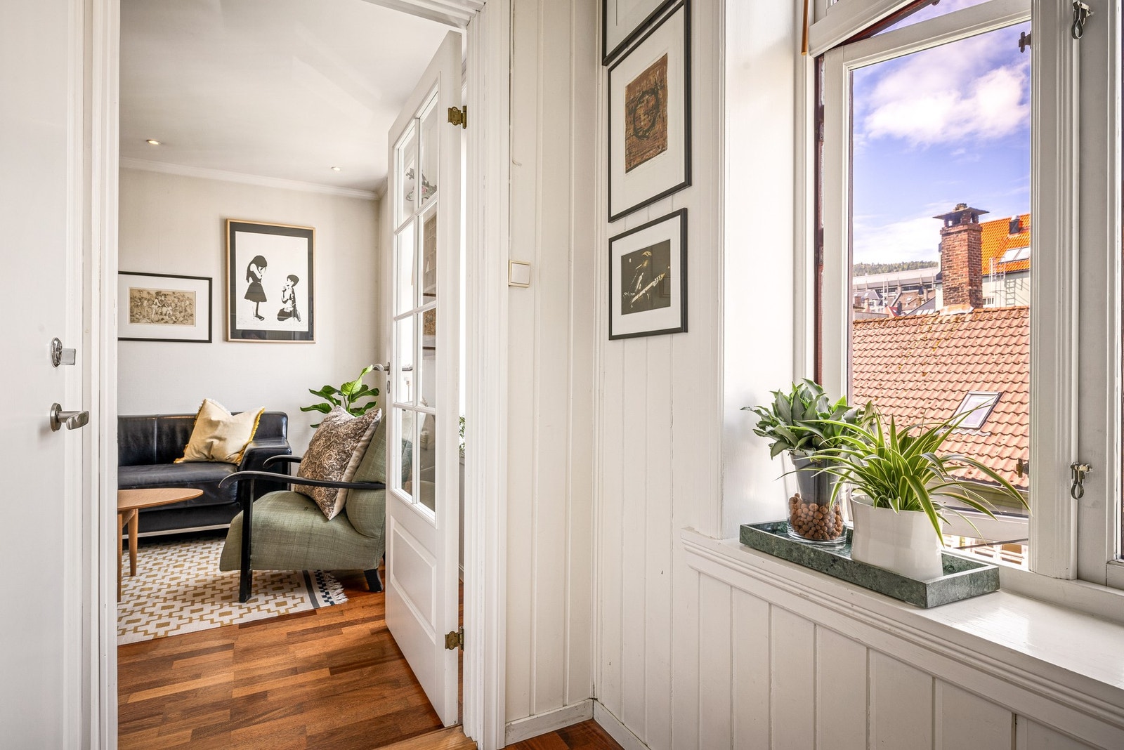 Gang mot stue Galleribilde
